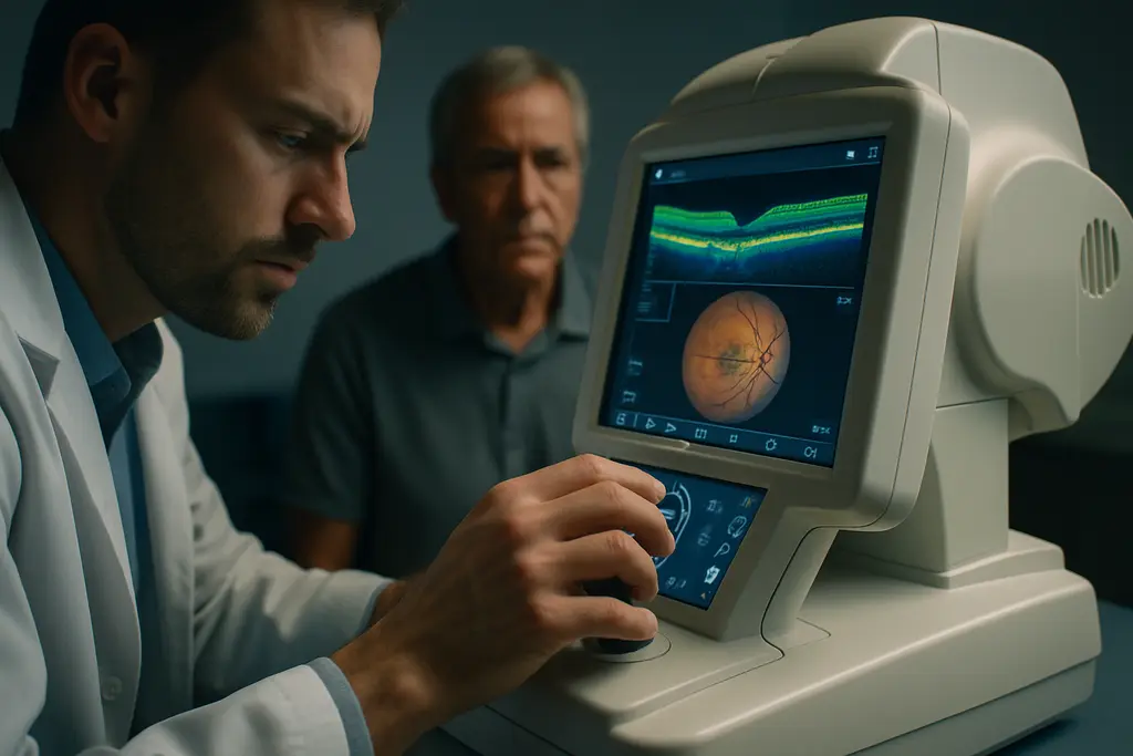 Retinal Layer Thinning After Glaucoma Diagnosis