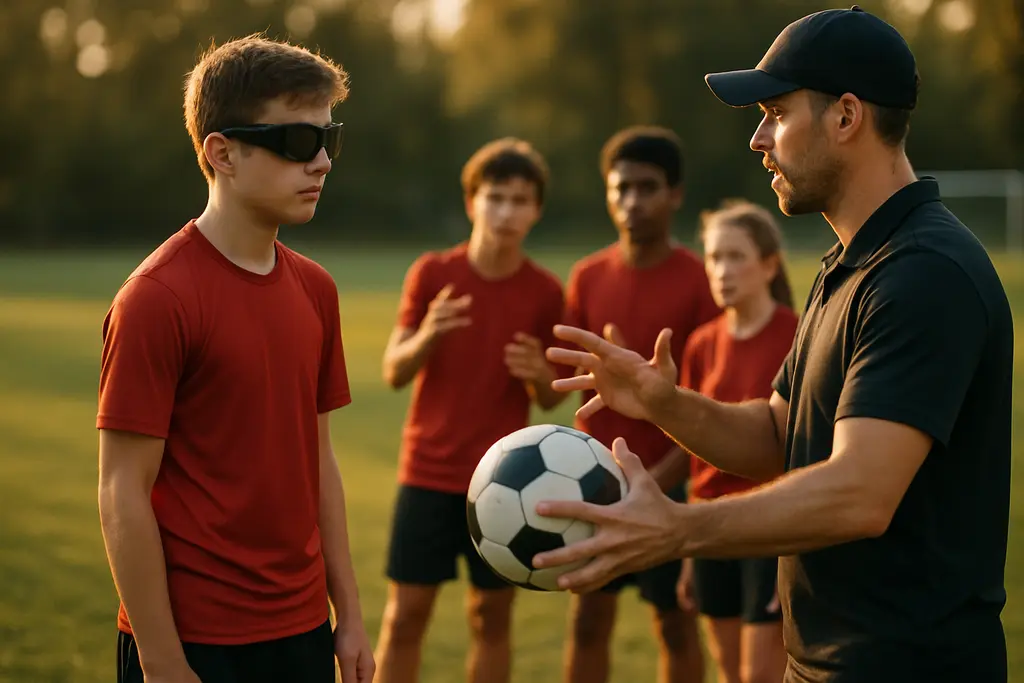 Stroboscopic Vision Training For Soccer Reactions