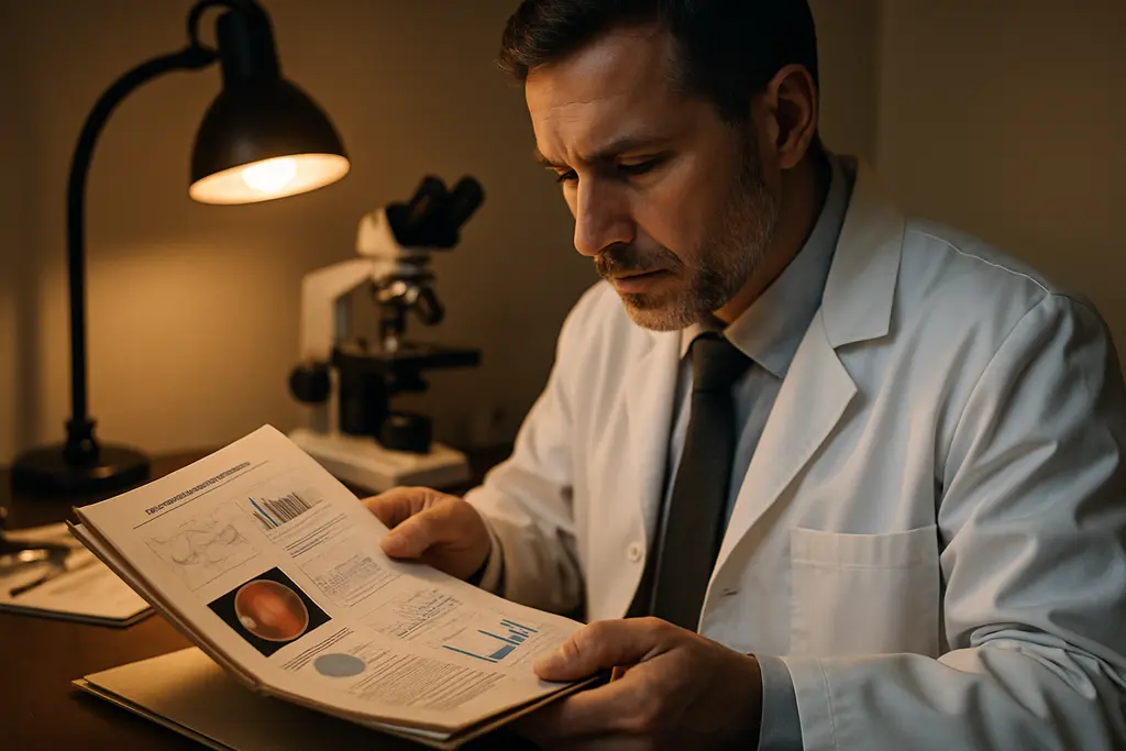 AlloFlo implant glaucoma review with an athlete discussing eye pressure data